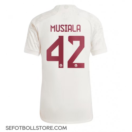 Bayern Munich Jamal Musiala #42 Replika Tredje Tröja 2023-24 Kortärmad